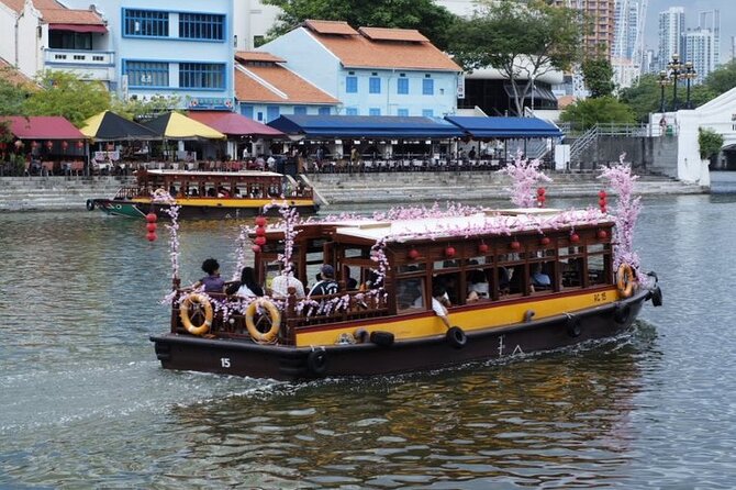 Singapore River Cruise E-Ticket - Merlion, shophouses, and bridge views: the skyline contrast you came for